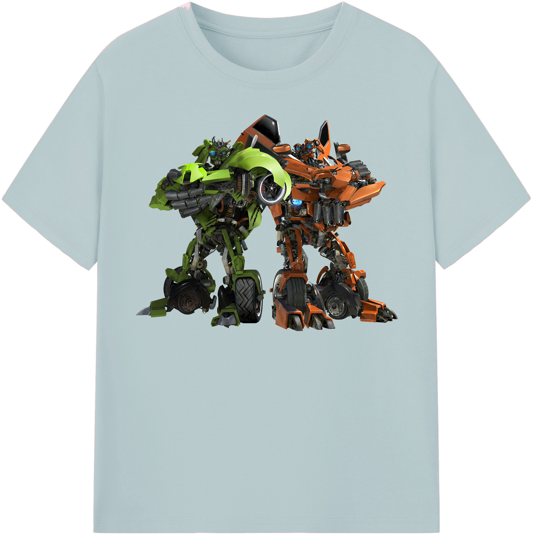 （画像用） Transformers トランスフォーマー 綿100％半袖Tシャツ（フロントプリント）